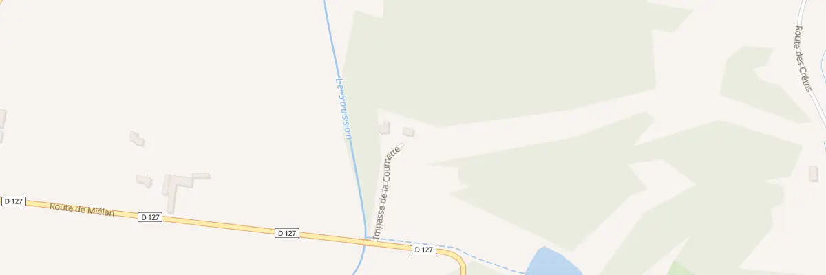 Plan du 84 Imp de la Coumette à Saint-Arroman