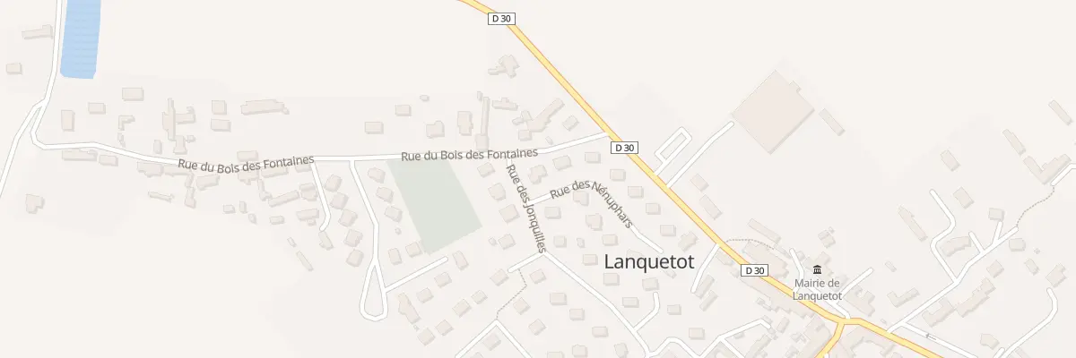 Plan du 1 Rue des Nénuphars à Lanquetot