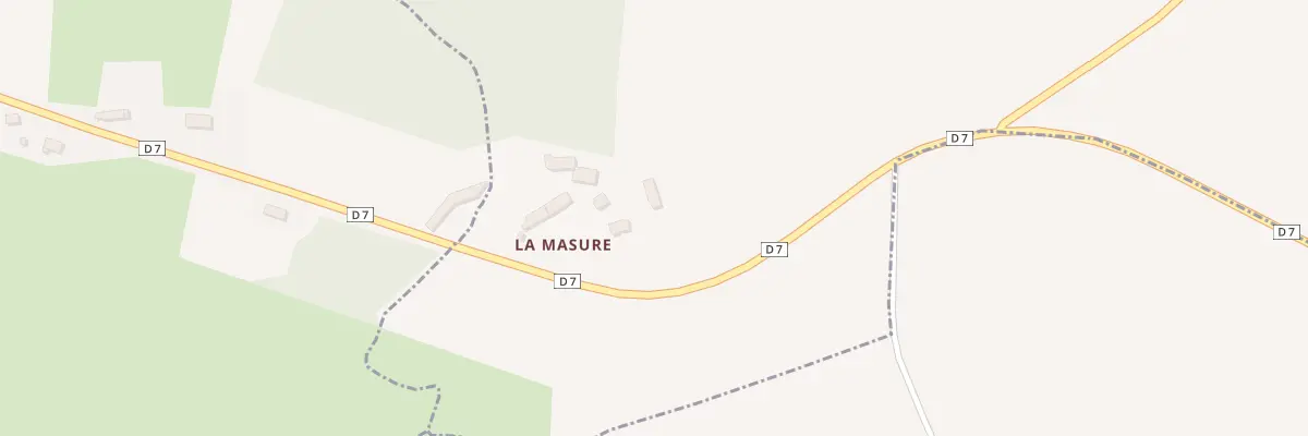 Plan du 1 Imp de la Masure au Pin-la-Garenne