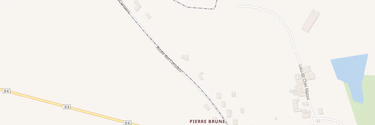 Plan du 310 Rte des Cerisiers à Eymouthiers