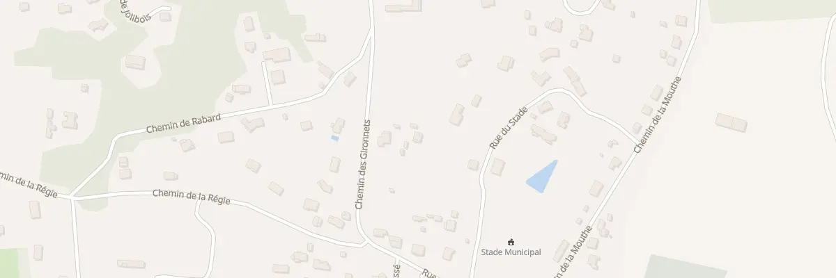 Plan du 166 Che des Gironnets à Lembras