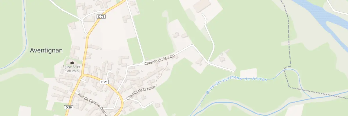 Plan du 5076 Sarruilles Dessus à Aventignan