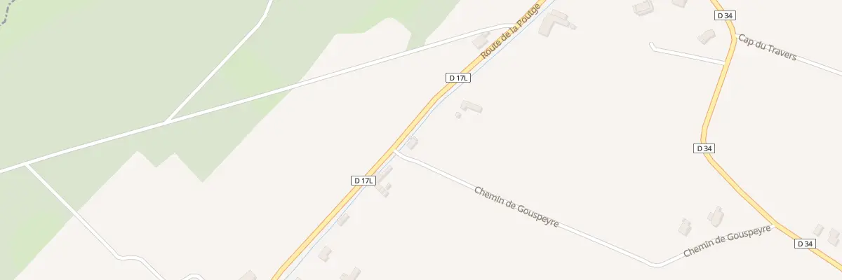 Plan du 1 Che de Gouspeyre à Boudrac