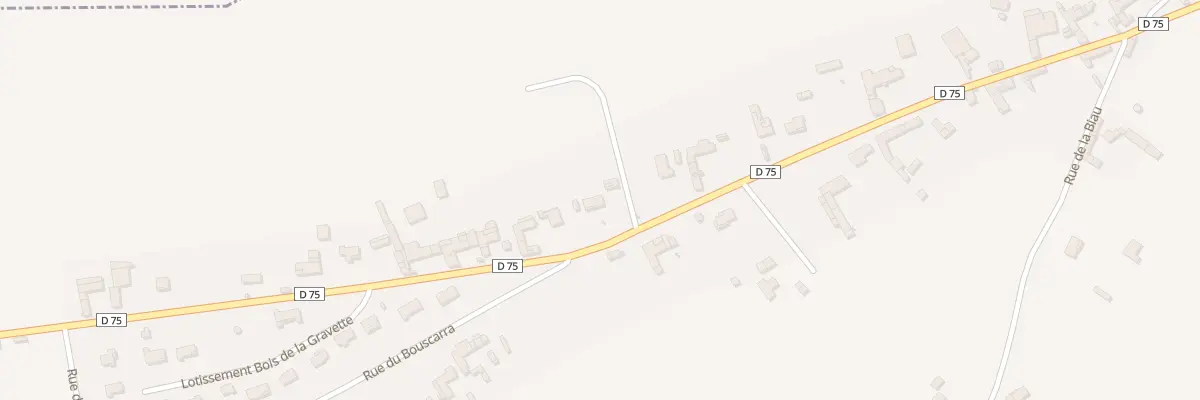 Plan du 22 Bout du Village à Franquevielle