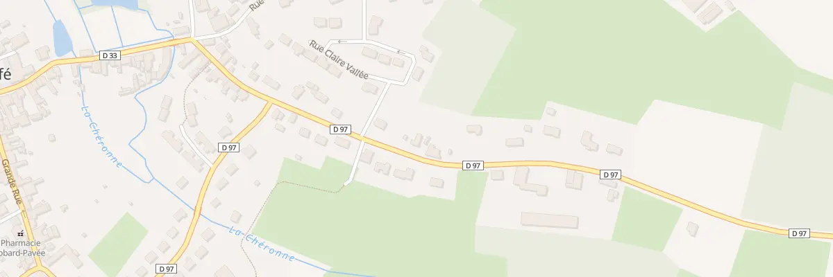 Plan du 17 Rue de Saint Hilaire le Lierru à Tuffé Val de la Chéronne