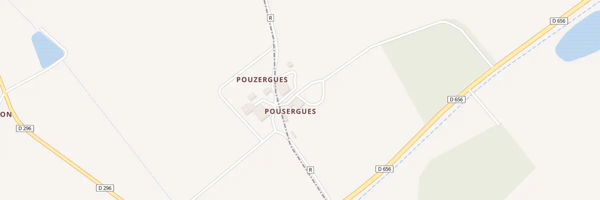 Plan du 5632 Pousergues à Laplume