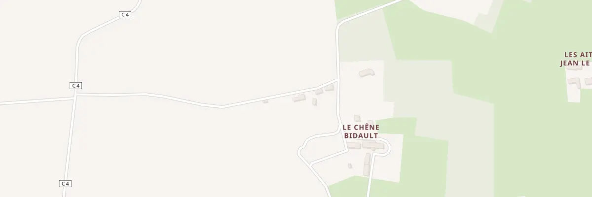 Plan du 5091 Le Chene Bidault à Saint-Pierre-du-Lorouër