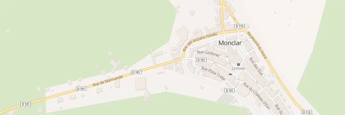 Plan du 36 Rue de Marmande à Monclar