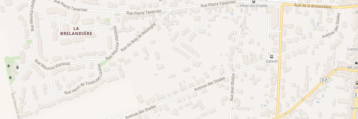 Plan du 5 Rue Nouvelle Brelandiere à Châtellerault