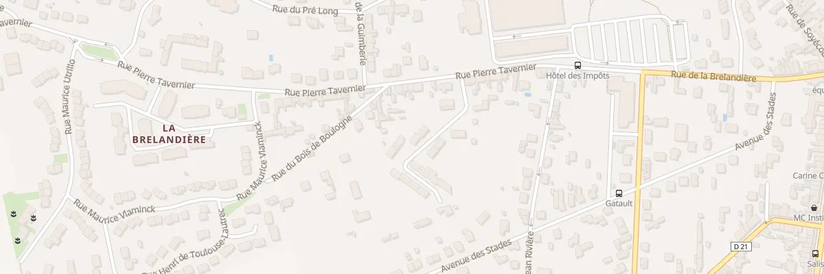 Plan du 15 Rue Nouvelle Brelandiere à Châtellerault