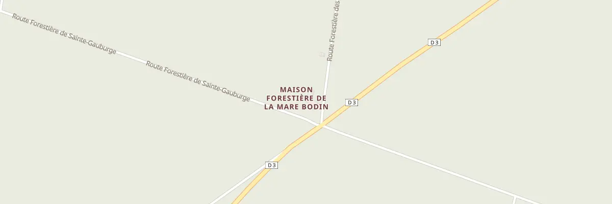 Plan du 19 Rte Forestiere des Guinchots à La Ferrière-au-Doyen