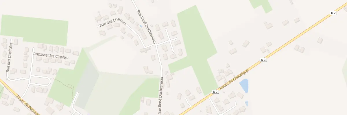 Plan du 6 Rue des Erables à Fleuré