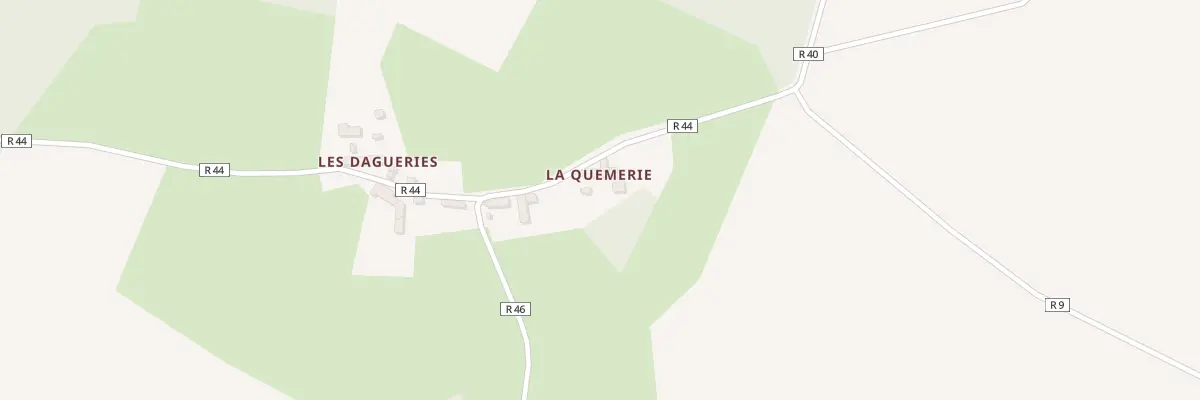 Plan du 2 La Quemerie à Tresson