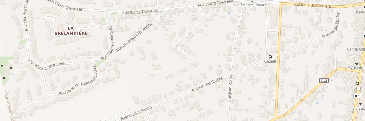 Plan du 3 Rue Nouvelle Brelandiere à Châtellerault