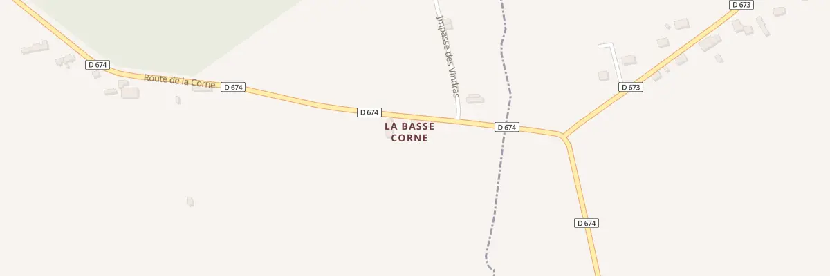 Plan du 27 La Basse Corne à La Ferrière-au-Doyen