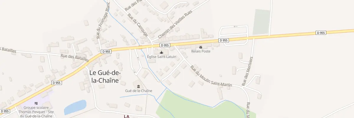 Plan du 2 Rue du Moulin de St Martin à Belforêt-en-Perche
