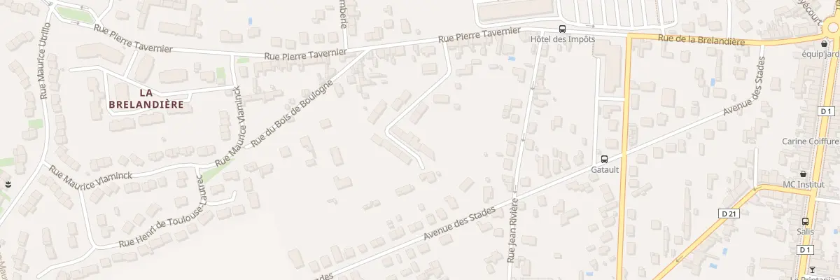 Plan du 6 Rue Nouvelle Brelandiere à Châtellerault