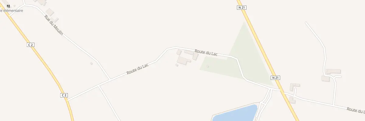 Plan du 300 Rte du Lac à Colombier