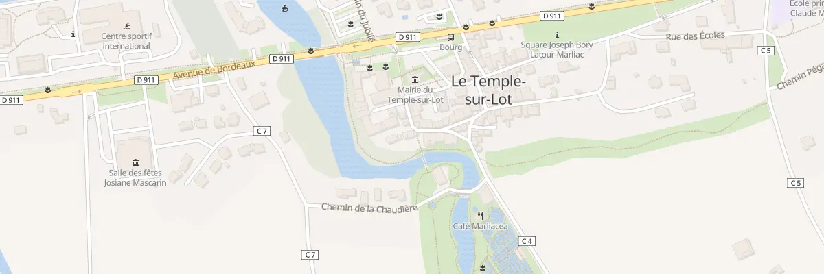 Plan du 11 Rue des Tigres au Temple-sur-Lot