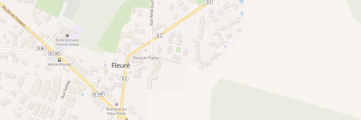 Plan du 8 Rue de Longeville Les St Avold à Fleuré