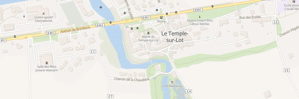 Plan du 18 Rue des Tigres au Temple-sur-Lot