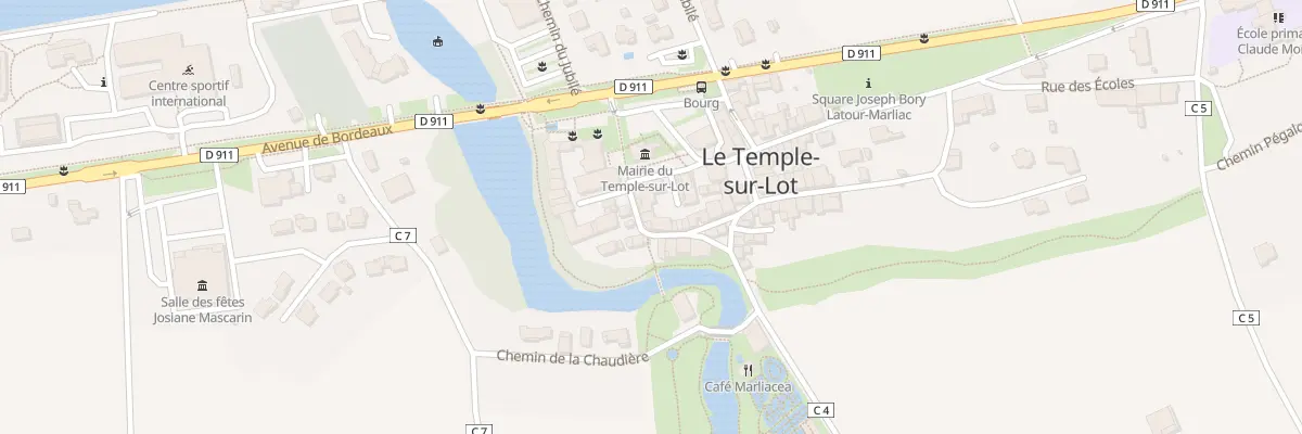 Plan du 20 Rue des Tigres au Temple-sur-Lot