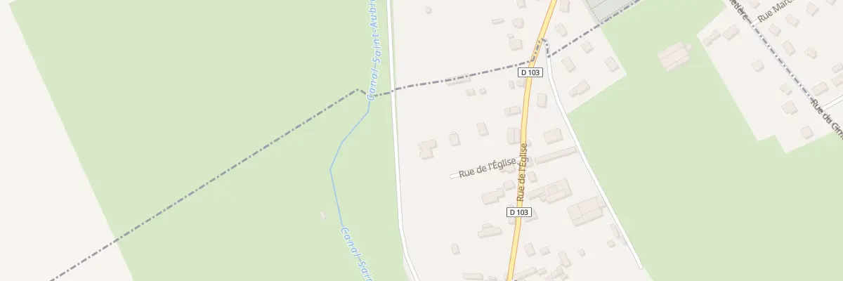 Plan du 119 Rue de l’Eglise à Saint-Aubin-sur-Quillebeuf