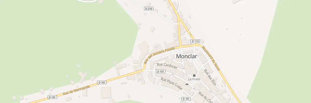 Plan du 18 Rue des Anciens Fosses à Monclar
