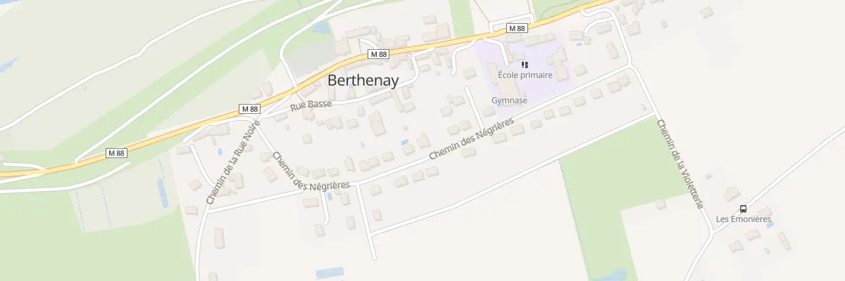 Plan du 17 Che des Négrières à Berthenay