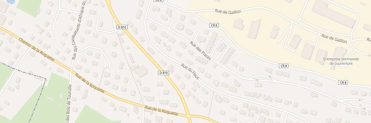 Plan du 159 Rue du Haut à Pont-Audemer