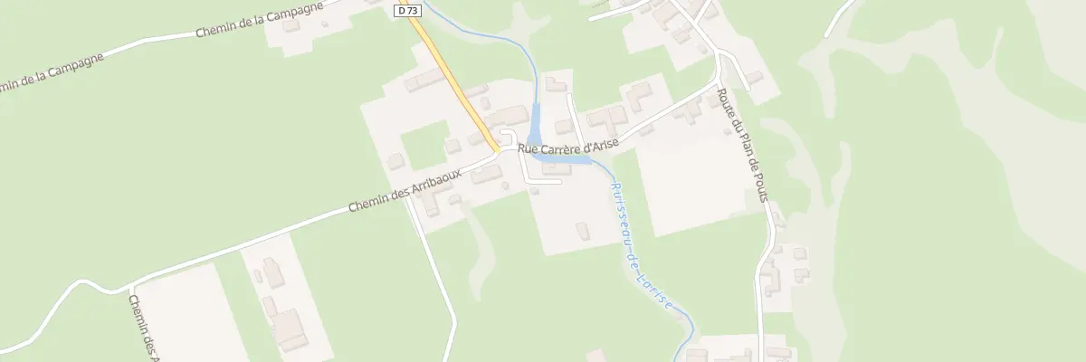 Plan du 6 Che Carrere d’Arise à Générest