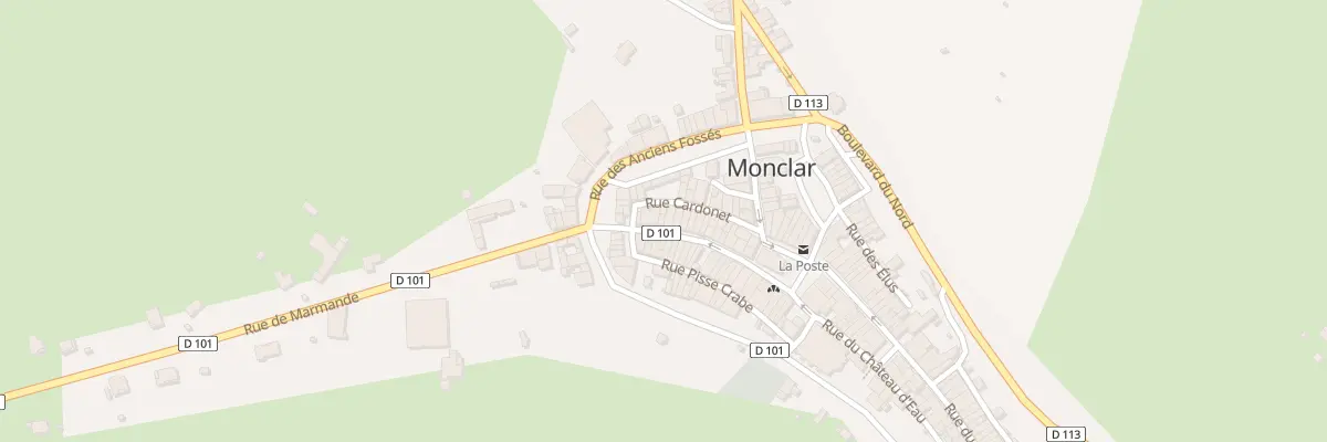 Plan du 24 Rue de Marmande à Monclar