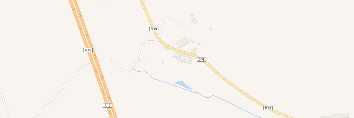 Plan du 1 La Moralière à Antran