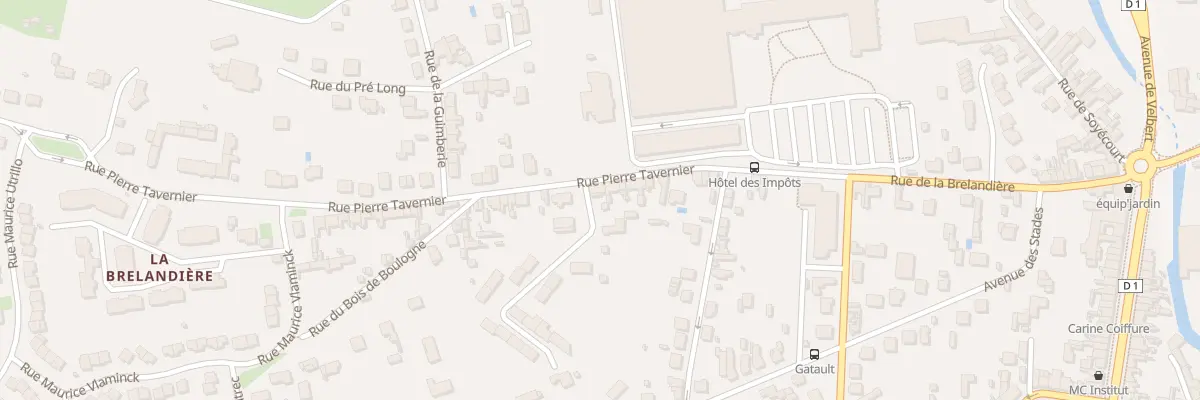 Plan du 19 Rue Pierre Tavernier à Châtellerault