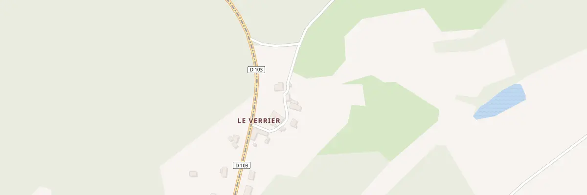 Plan du 108 Rte des Verriers à Mensignac