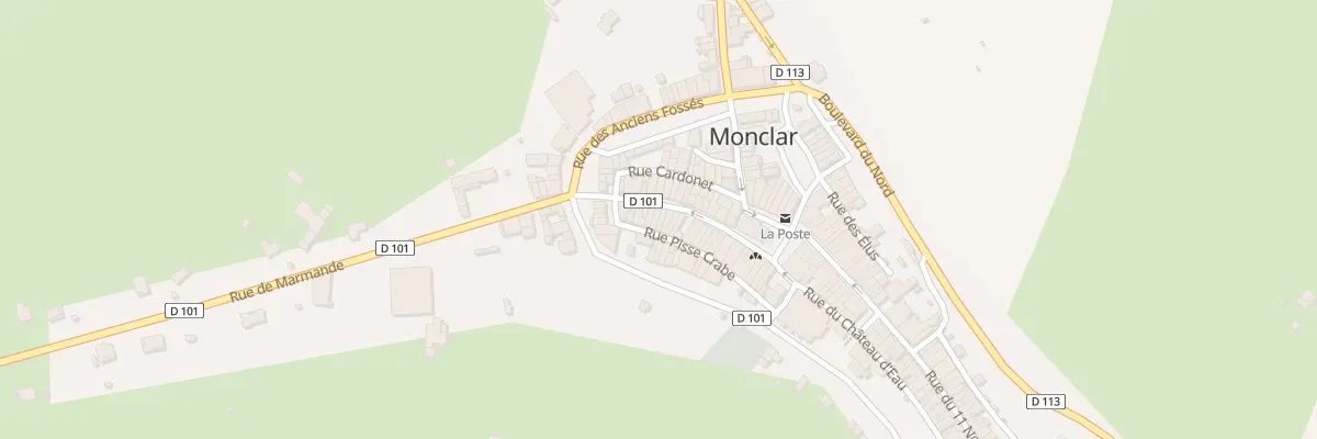 Plan du 19 Rue de Marmande à Monclar