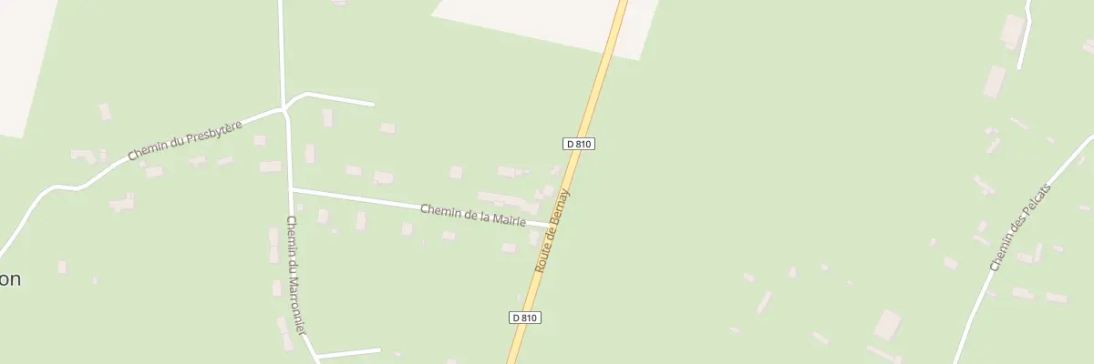 Plan du 170 Rte de Pont Audemer à Saint-Siméon
