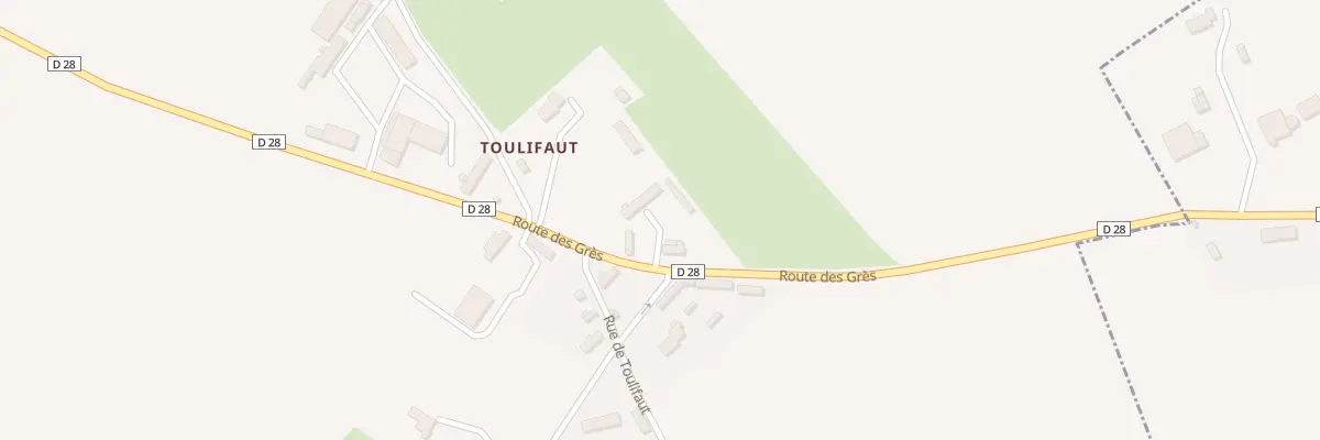 Plan du 170 Rte des Gres à Trémauville