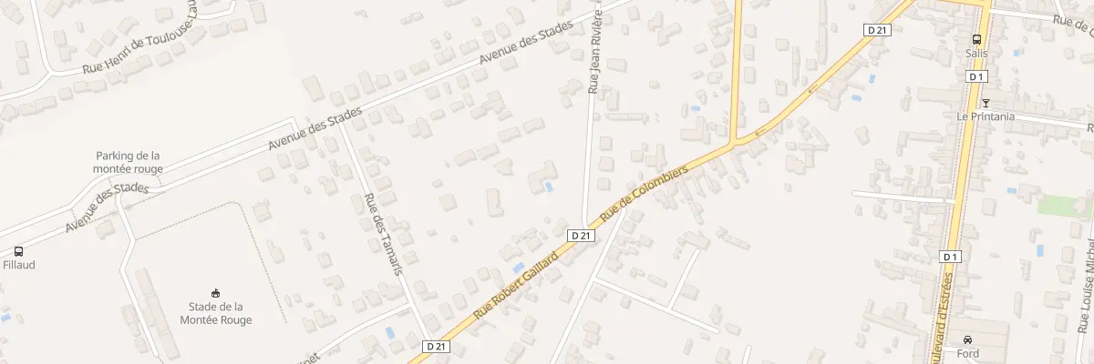Plan du 3 Rue Jean Rivière à Châtellerault