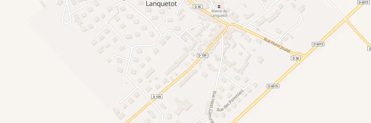 Plan du 38 Rte de Bolbec à Lanquetot