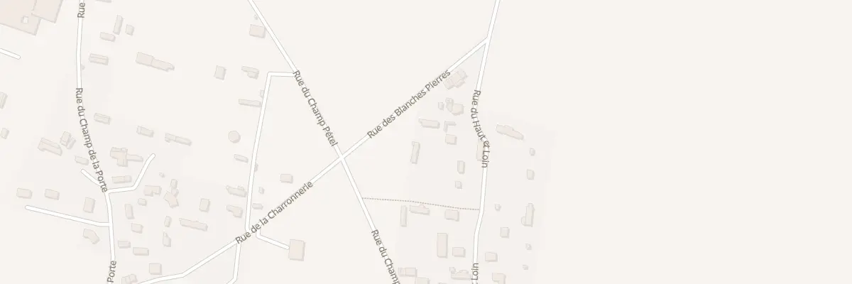 Plan du 3 Rue des Blanches Pierres à Thérouldeville