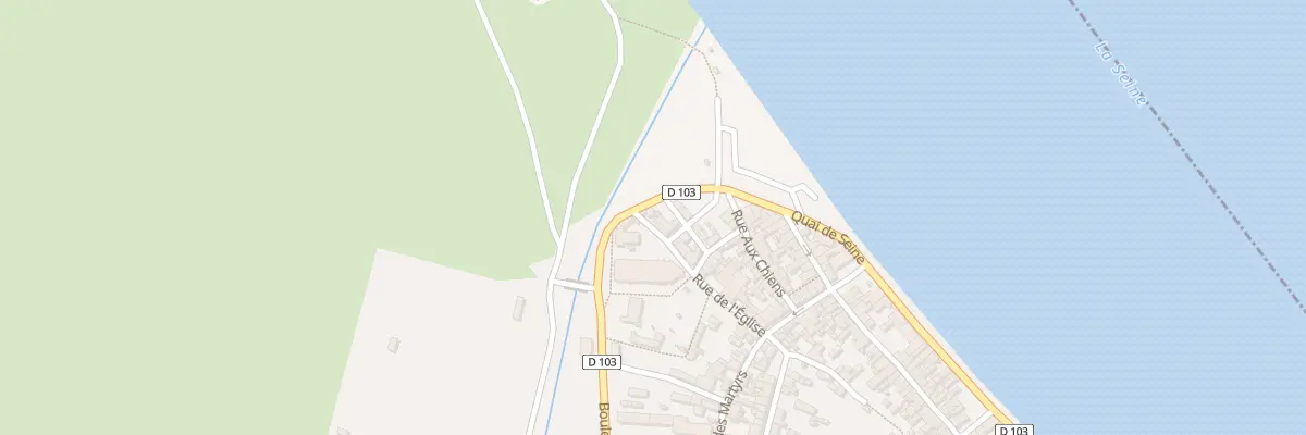 Plan du 2 Pl du Phare à Quillebeuf-sur-Seine