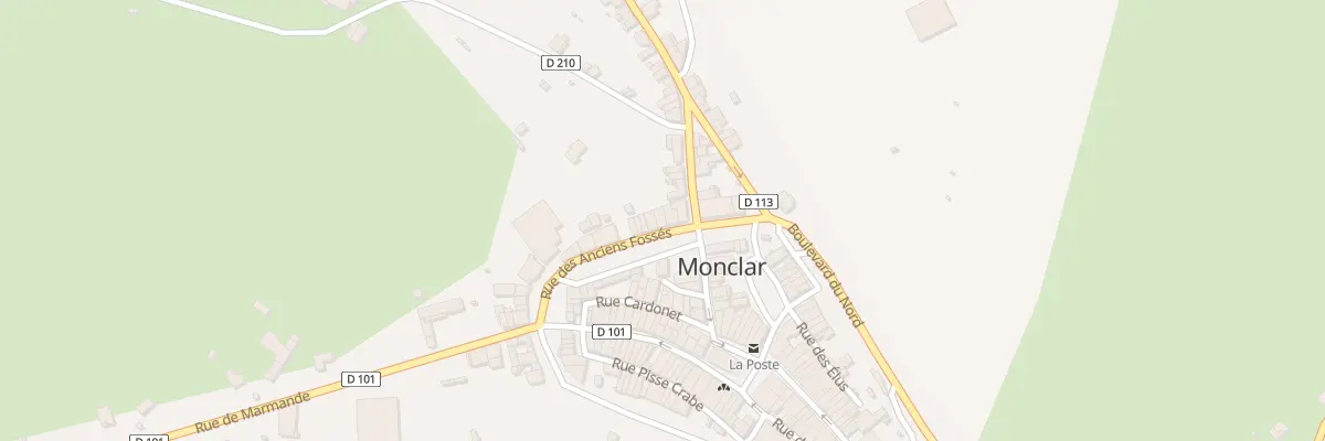 Plan du 4 Rue des Anciens Fosses à Monclar
