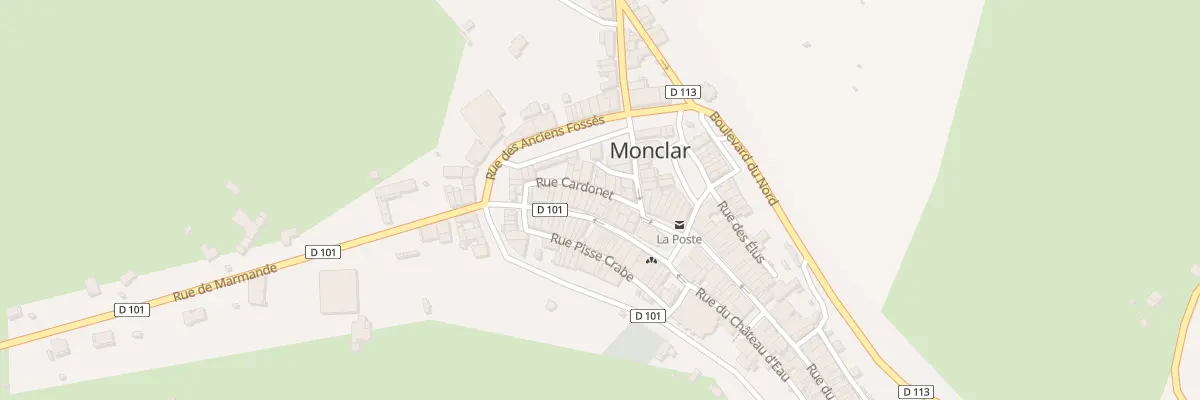 Plan du 5 Rue Cardonet à Monclar