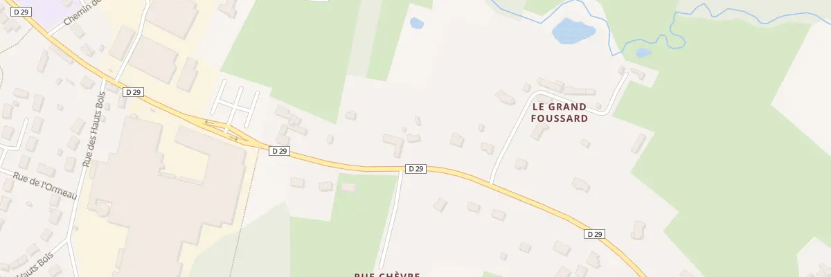 Plan du 5559 La Mitree à Tuffé Val de la Chéronne