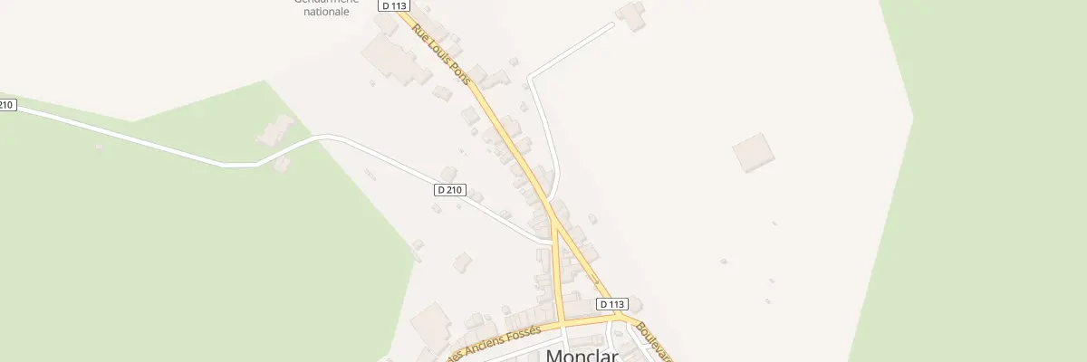 Plan du 10 Rue Louis Pons à Monclar