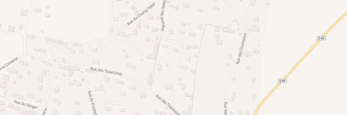 Plan du 4 Imp des Haies à Thérouldeville