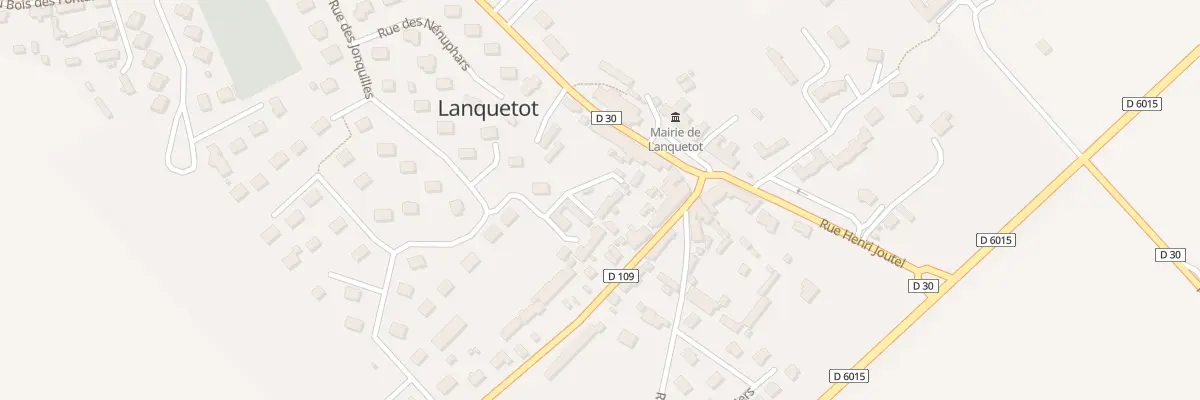 Plan du 10 Imp des Violettes à Lanquetot