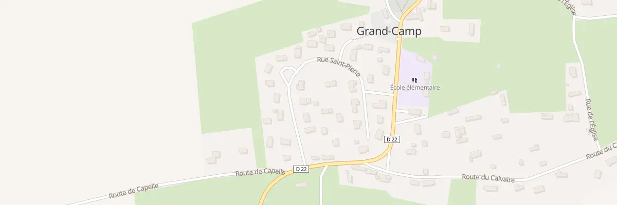 Plan du 21 Rue Saint Pierre à Grand-Camp
