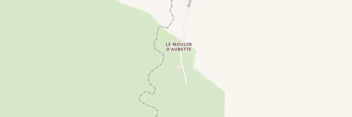 Plan du 198 Moulin d’Aubette à Aube